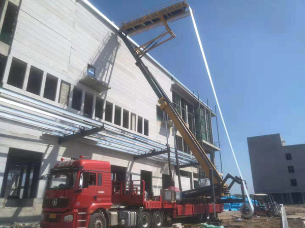 高空壓瓦機出租案例